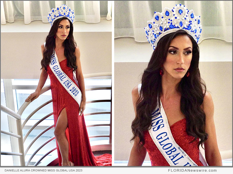 Danielle Alura of Miami Crowned Miss Global USA 2023