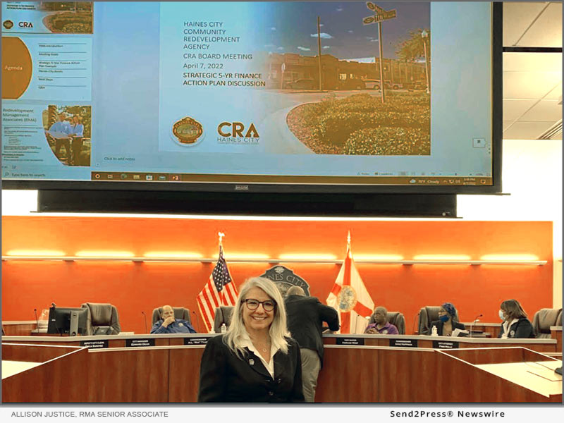 RMA Hired by Haines City, Florida for CRA Professional Consulting Services in 2022
