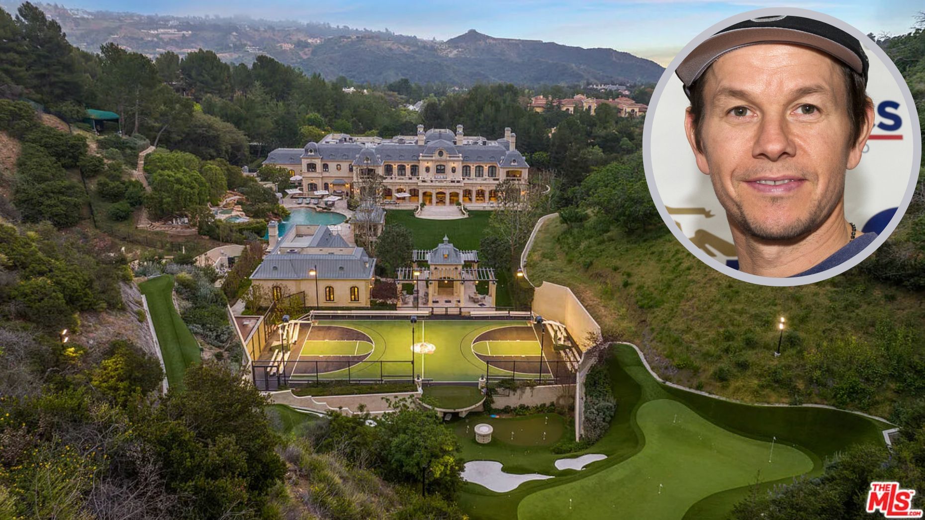 Mark Wahlberg’s sweeping Beverly Hills mansion brings in $55M