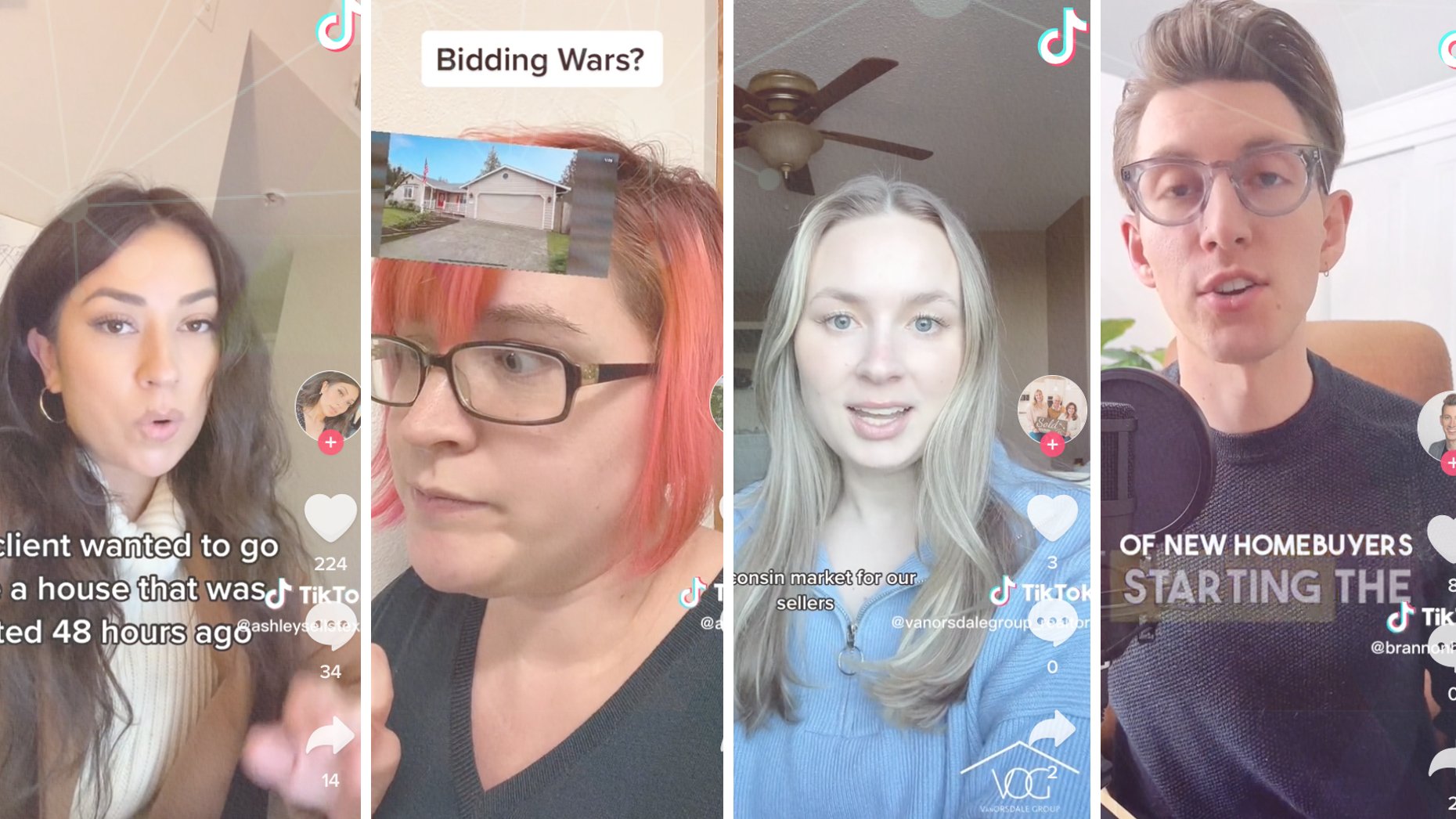 Real estate agents of TikTok say a big market shift is afoot