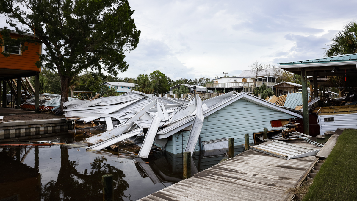 ‘Heartbreaking damage’: Florida residents find homes gone, towns devastated in Idalia’s path